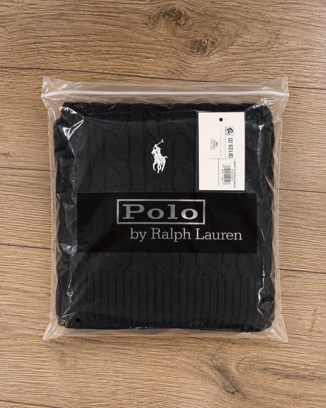 Ralph Lauren muts & sjaal set – winter – unisex, Ophalen of Verzenden, Zo goed als nieuw