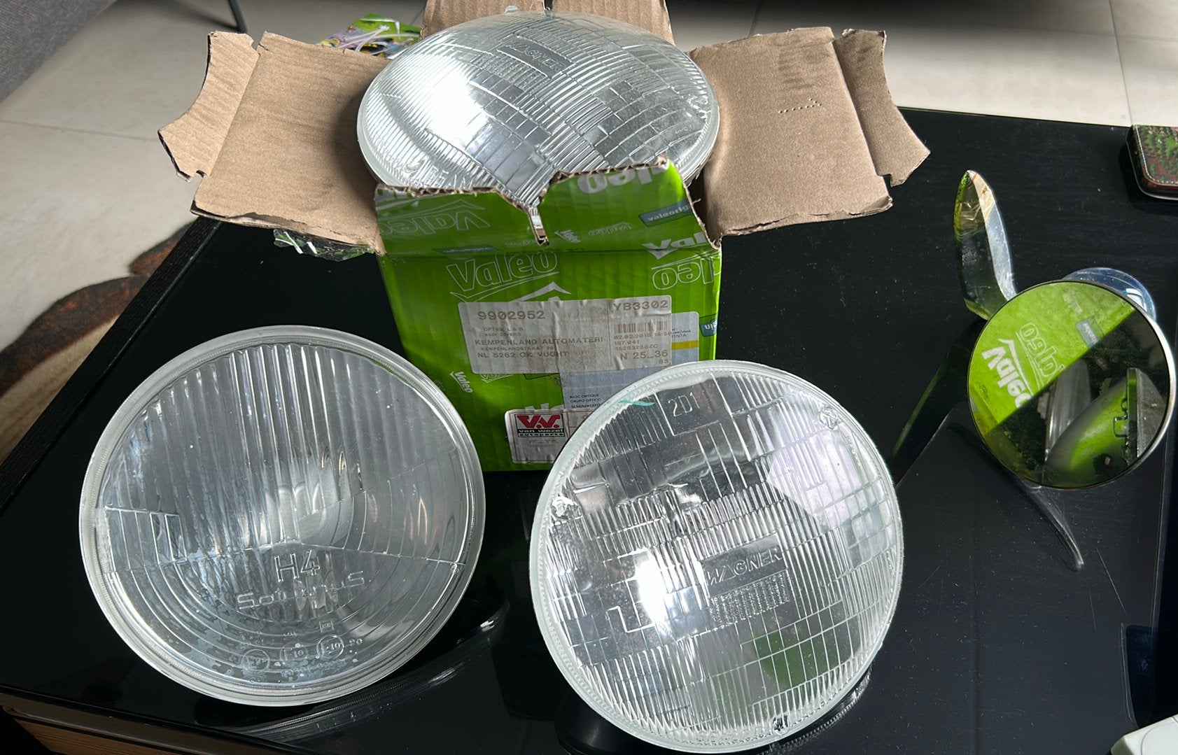 Nieuw Van Wezel 9902952 Halogeen Koplamp 2x + 1x H4 saturnus, Ophalen of Verzenden, Nieuw