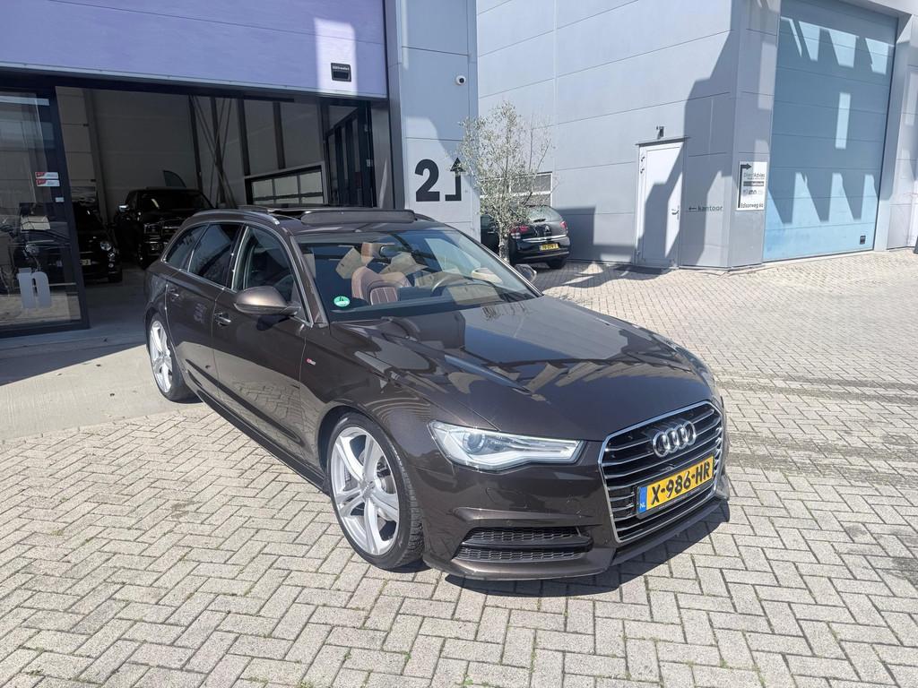 Audi A6 Avant 1.8 TFSI ultra S line Edition VOL OPTIES! INRU, Euro 6, Bruin, Leder, 93 €/maand