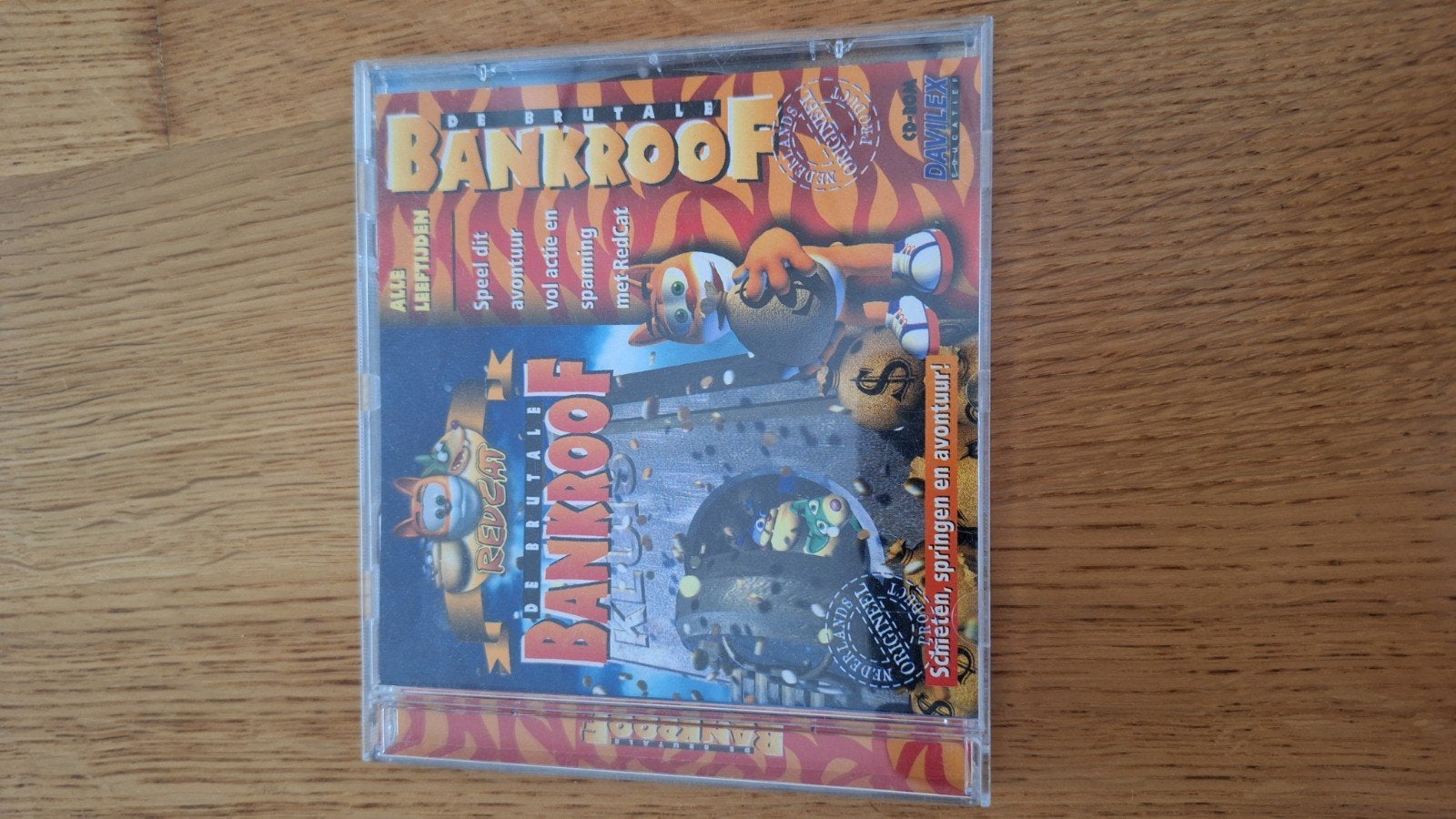 De Brutale Bankroof - RedCat Avontuur PC CD-ROM, Avontuur en Actie, 1 speler, Nieuw, Ophalen of Verzenden