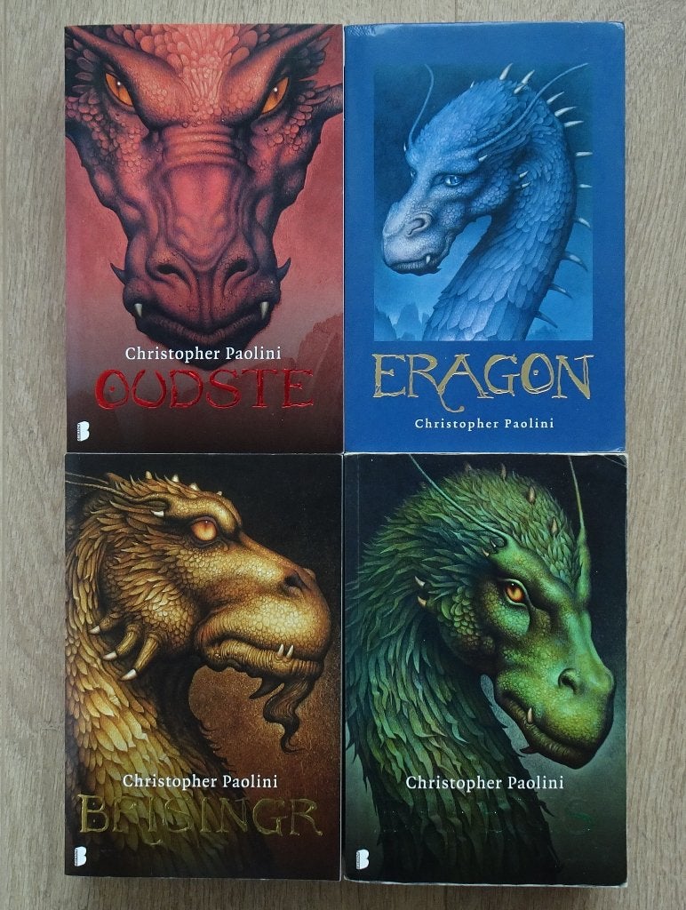 Christopher Paolini - Eragon, Oudste, Brisingr & Erfenis, Ophalen, Christopher Paolini