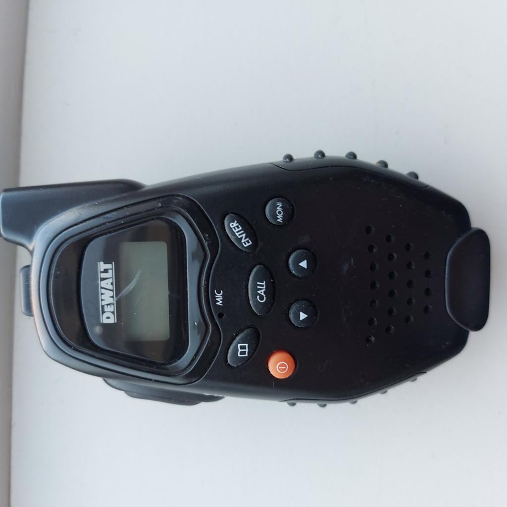 DeWalt Portofoon Set - Robuust en Betrouwbaar, Ophalen of Verzenden, Gebruikt, 2 to 5 km, Portofoon of Walkie-talkie