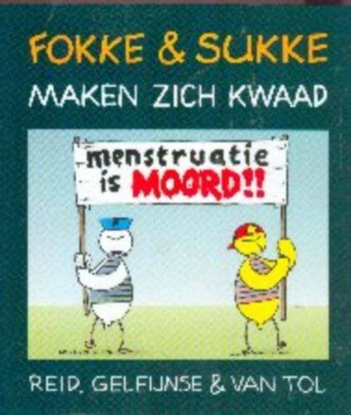 Fokke & Sukke maken zich kwaad NR0658, Boeken, Humor, Gelezen, Reid, Geleijnse & Van Tol, Verzenden, Cartoons