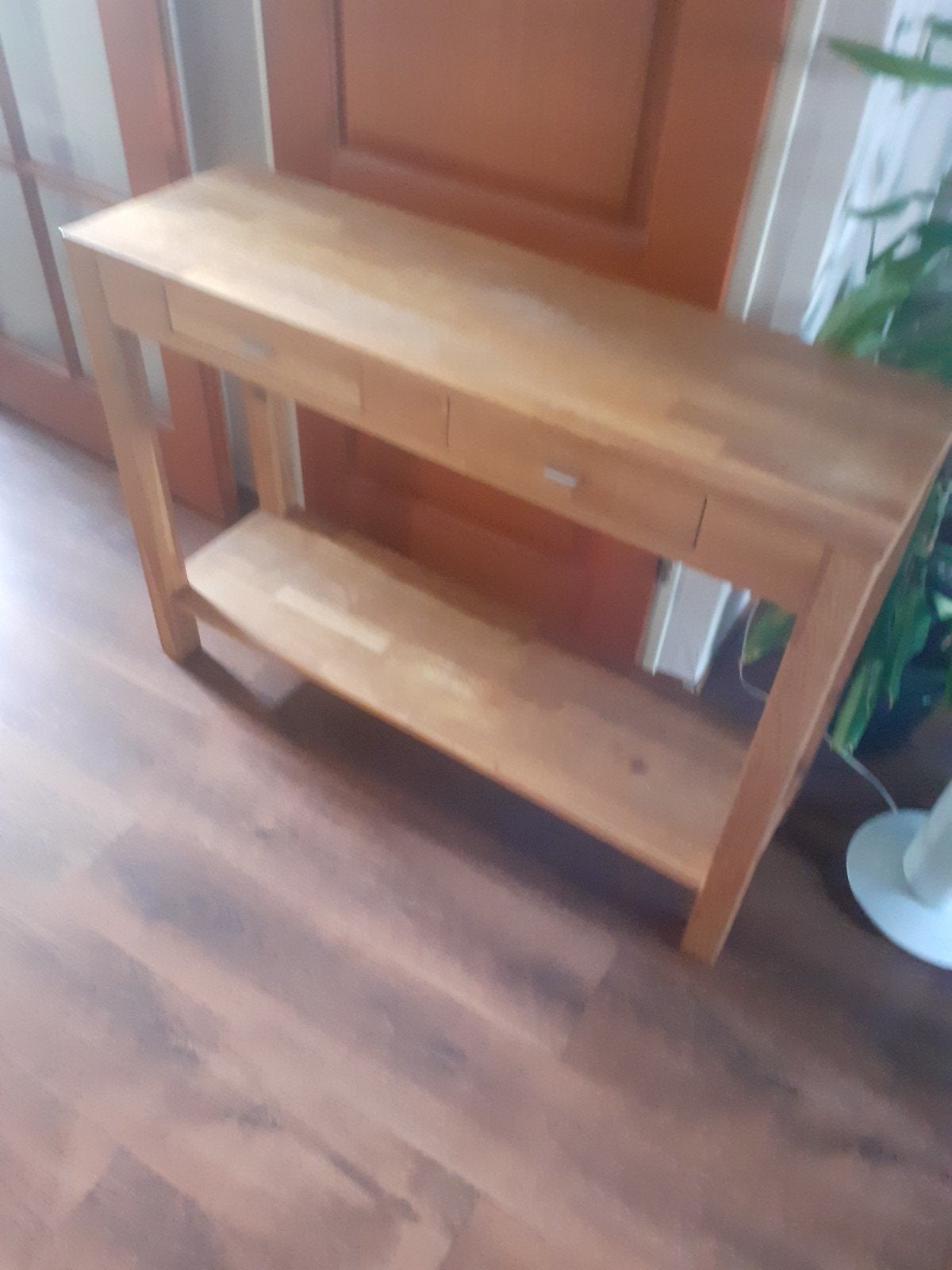 Side Table, Huis en Inrichting, Tafels | Sidetables, Ophalen, Zo goed als nieuw, 25 tot 50 cm, Rechthoekig