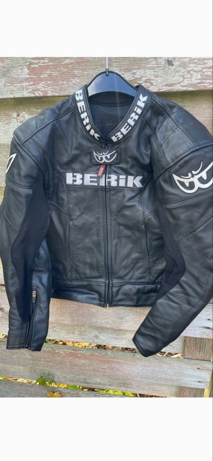 Berik leren motorpak (jas en broek), Ophalen, Tweedehands, Heren, Jas | leer
