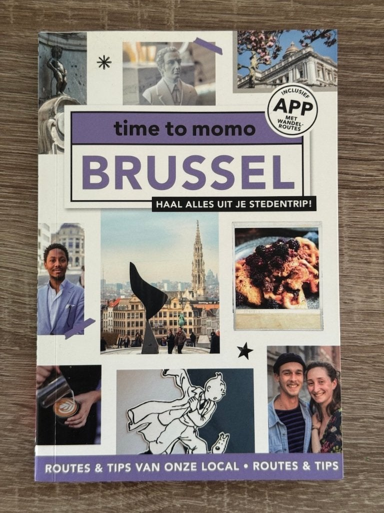 Reisgids 'Time to Momo' BRUSSEL, Overige merken, Time to Momo, Europa, Ophalen of Verzenden