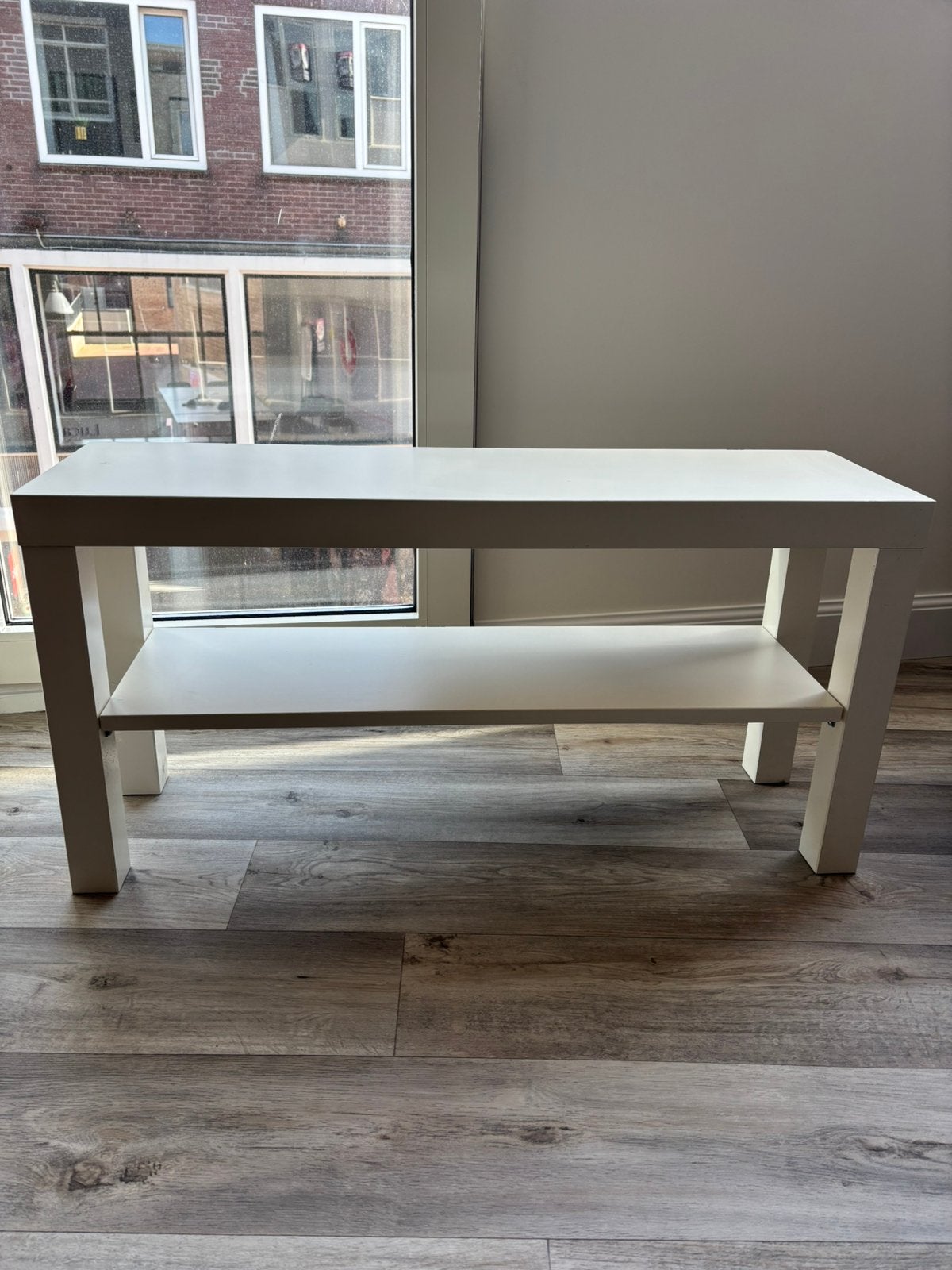 Gratis IKEA Lack tv-meubel wit 90x26x45, Ophalen, Gebruikt, 50 tot 100 cm, 25 tot 50 cm
