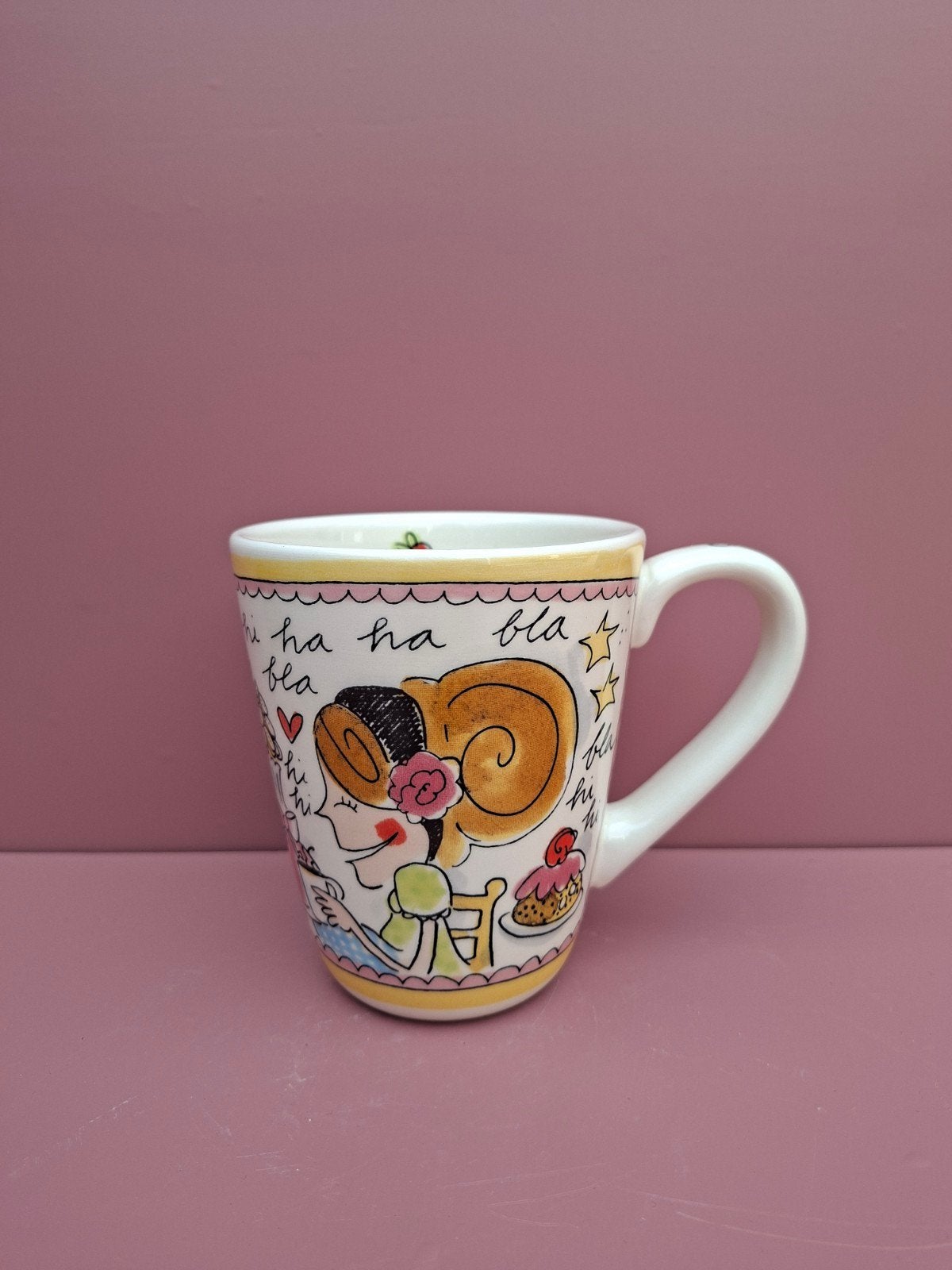 Blond Amsterdam mok, Zo goed als nieuw, Aardewerk, Blond Amsterdam, Mok