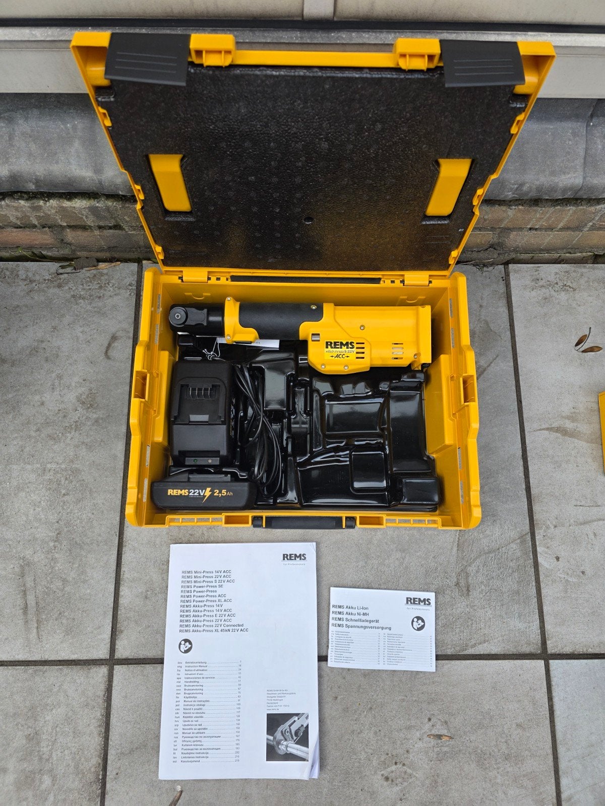 Splinternieuw REMS mini perstang 22V - 578016 R220, Ophalen, Nieuw
