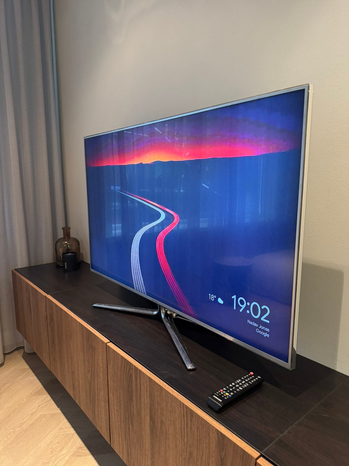 Samsung 55 inch smart tv, Audio, Tv en Foto, Televisies, Ophalen of Verzenden, Zo goed als nieuw, 100 cm of meer, Samsung