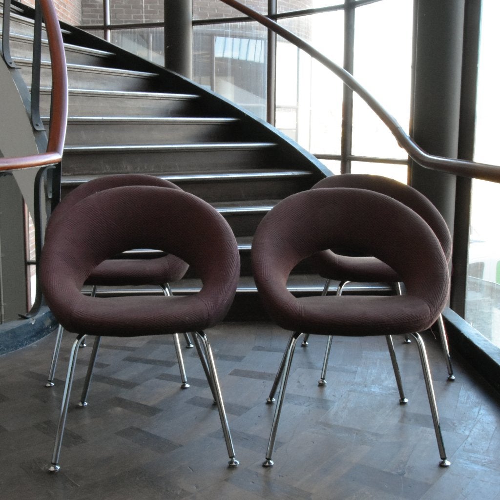 Set van 4 Artifort Nina stoelen, Overige kleuren, -, Ophalen of Verzenden, Zo goed als nieuw