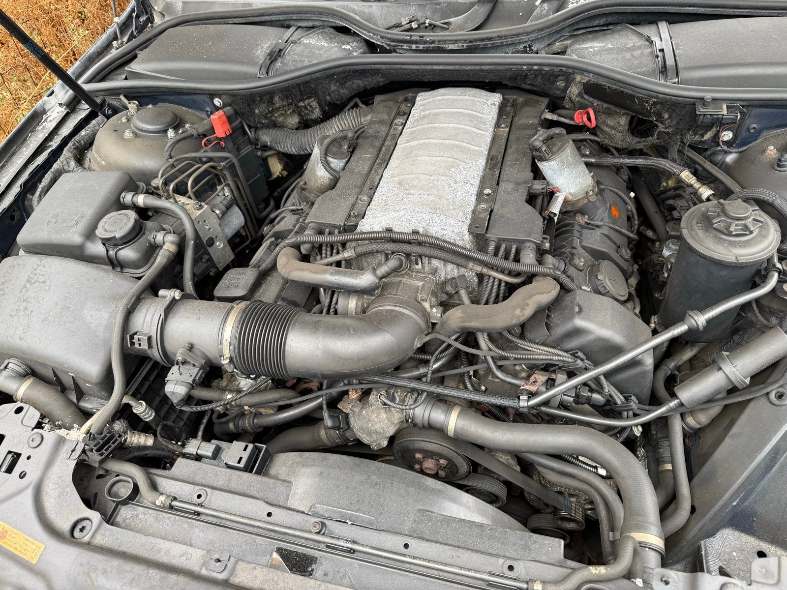 BMW N62B44 motor met automaatbak, Ophalen, Gebruikt, BMW