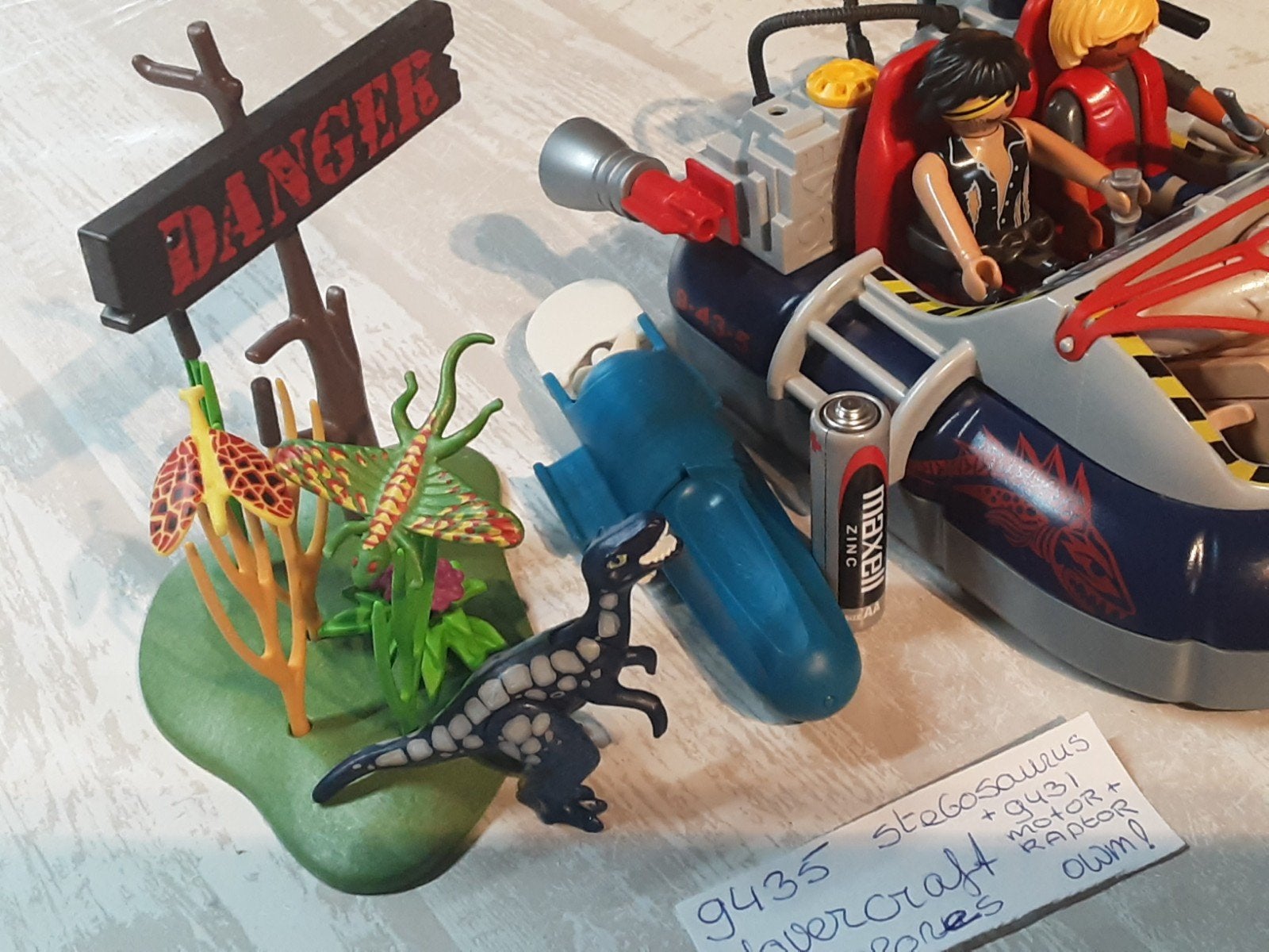 9435 hovercraft met Johnny en quin, Complete set, Ophalen of Verzenden, Zo goed als nieuw, City action