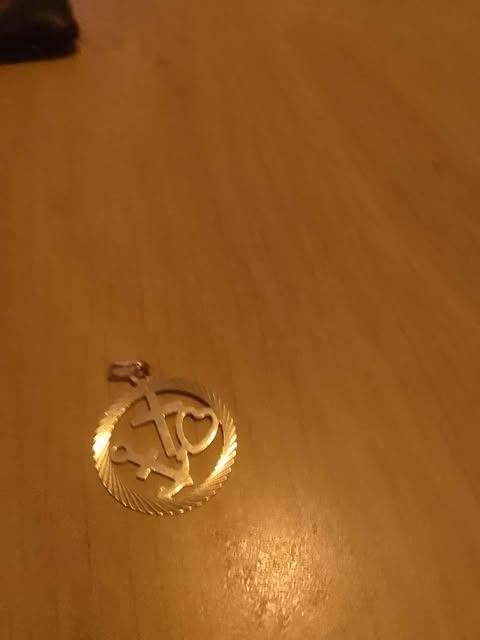 gouden hanger, Ophalen, Zo goed als nieuw, Goud, Goud