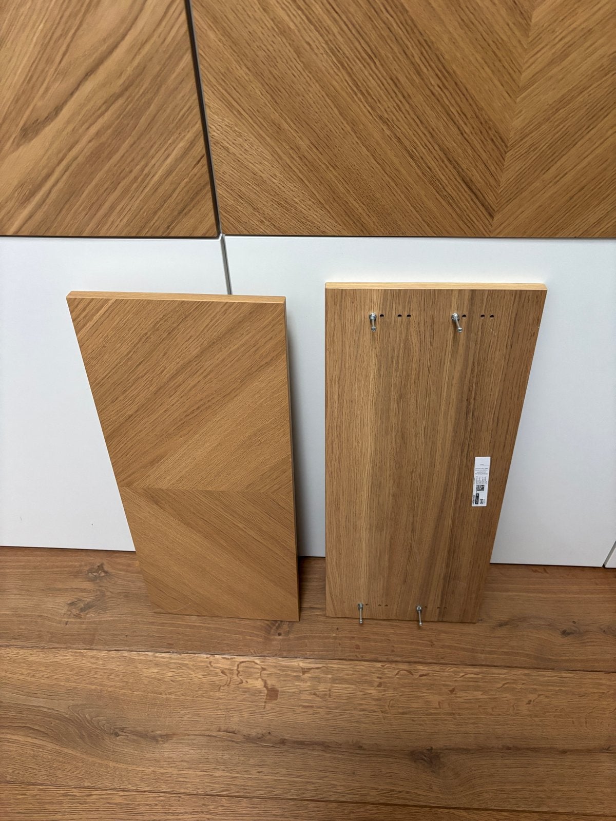 IKEA Besta Hedeviken Ladefront Eikenfineer, Minder dan 50 cm, 1 of 2 laden, Eikenhout, Ophalen of Verzenden