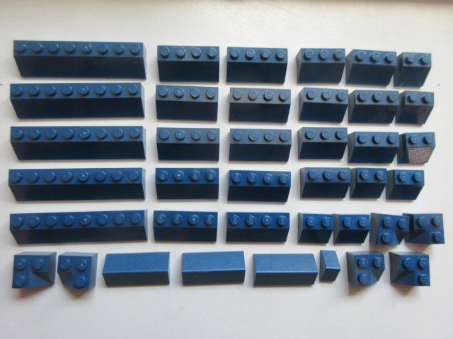 nr. 5680, Donkerblauwe dakpannen., Ophalen of Verzenden, Zo goed als nieuw, Complete set, Lego
