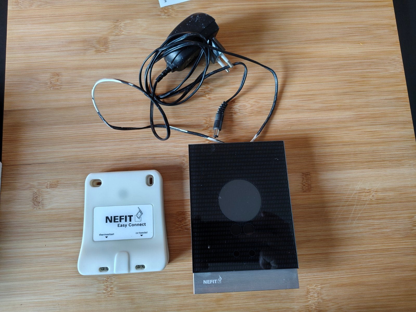 Nefit Moduline Easy smart thermostaat met Easy Connect, Ophalen of Verzenden, Slimme thermostaat, Zo goed als nieuw
