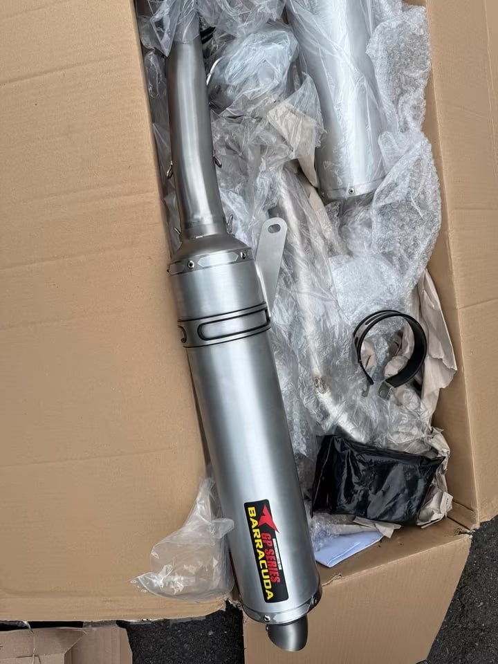 Barracuda RS3 Dual Slip-On – Yamaha XJR 1300 RP02, Motoren, Ophalen of Verzenden, Gebruikt