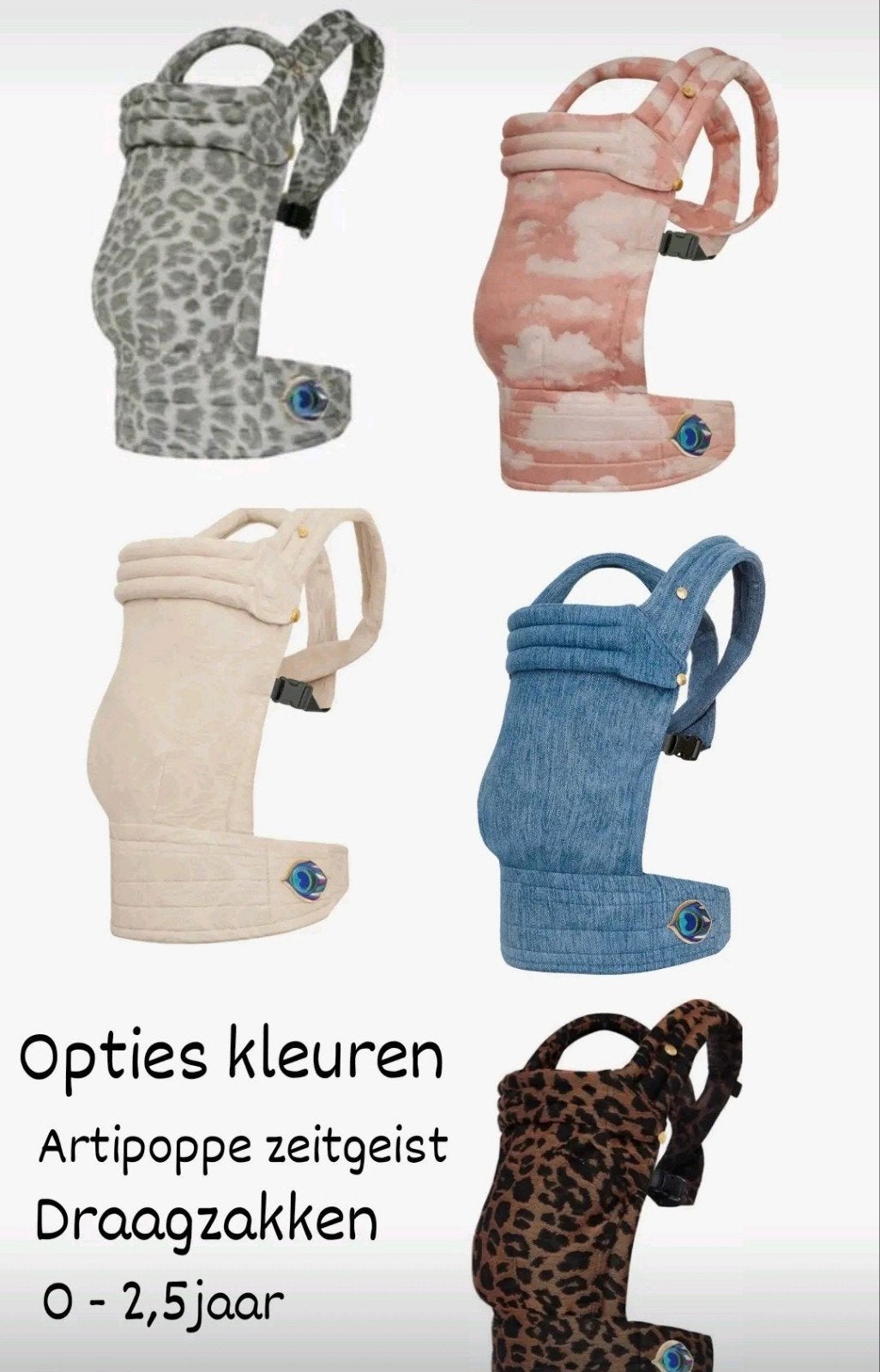 Te huur: Artipoppe Zeitgeist draagzak, Overige merken, Happyloops@outlook.com, Buik of Rug, Ophalen of Verzenden