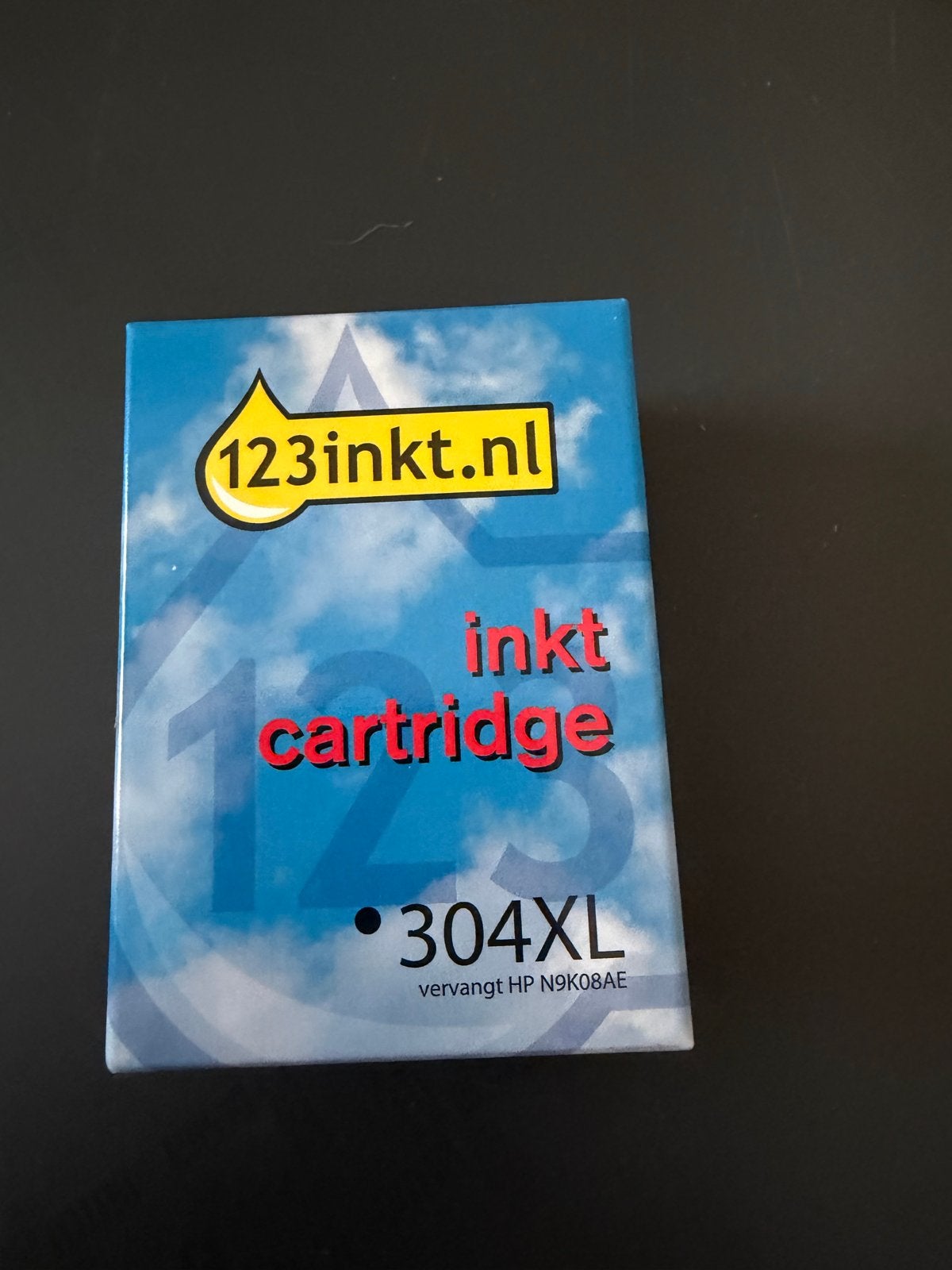 Nieuw 123inkt inktcartridge 304XL zwart ( HP N9K08AE), Ophalen of Verzenden, Nieuw, Cartridge