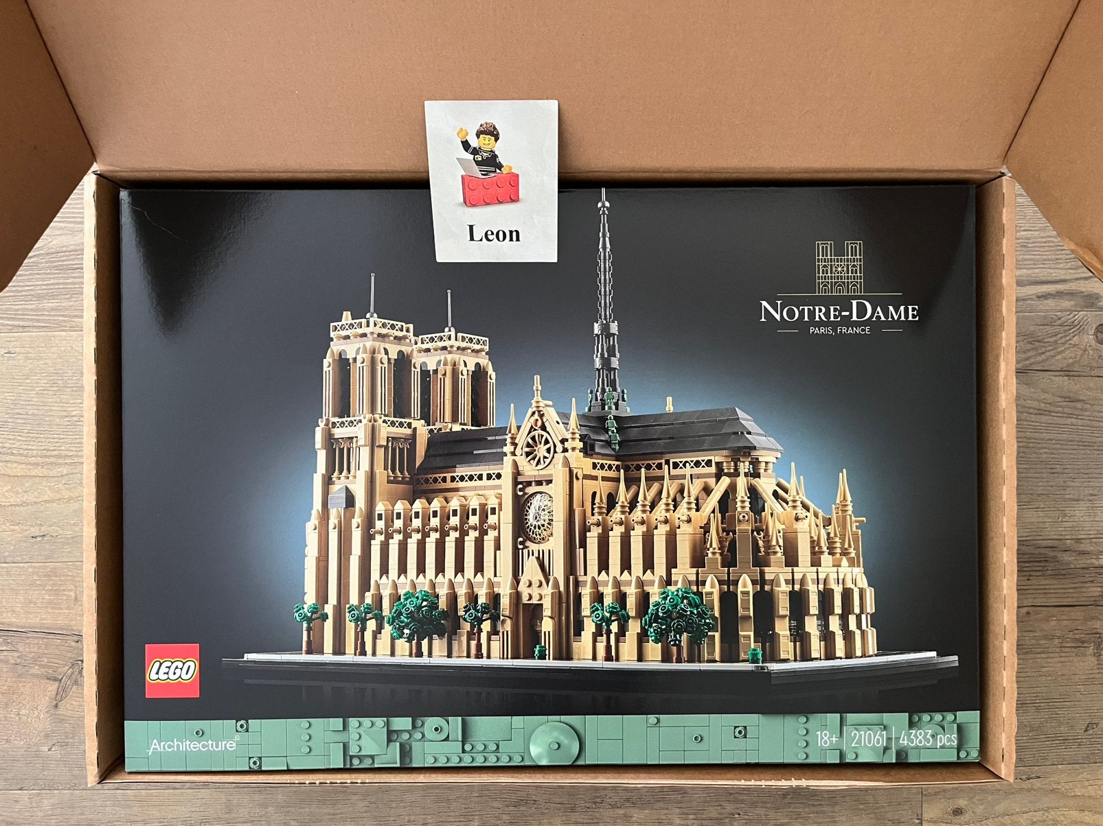 Lego Architecture 21061 Notre-Dame van Parijs -Nieuw in doos, Lego, Nieuw, Architecture, Ophalen of Verzenden