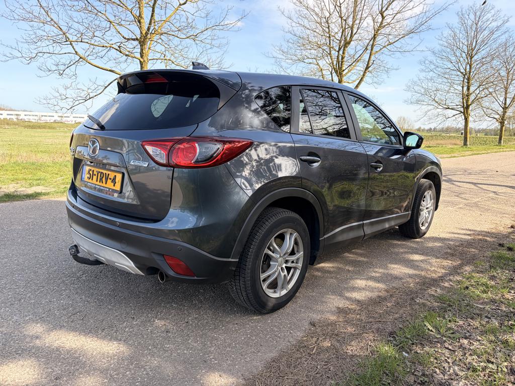 Mazda CX-5 2.0 Skyactiv-g 160pk 4WD Aut 2012 Grijs, Auto's, Mazda, Automaat, 1800 kg, Zwart, 4 cilinders