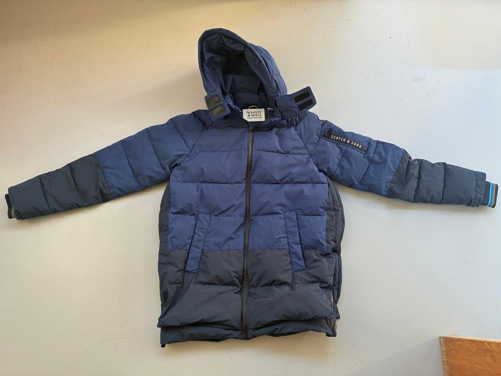 Scotch & Soda winterjas maat 152, Ophalen of Verzenden, Gebruikt, Jongen, Jas