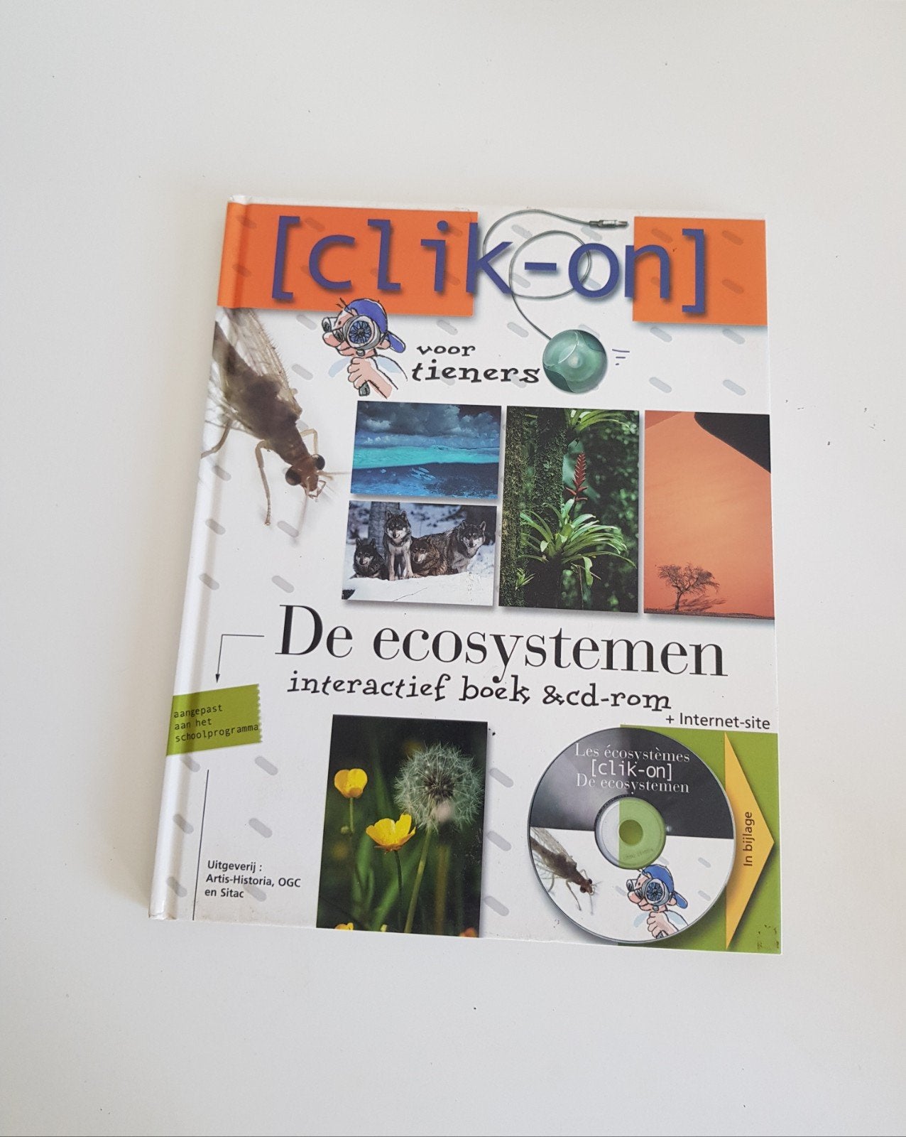 [clik-on] De ecosystemen - Interactief boek & CD-ROM, Onbekend, Verzenden, Zo goed als nieuw, Beta