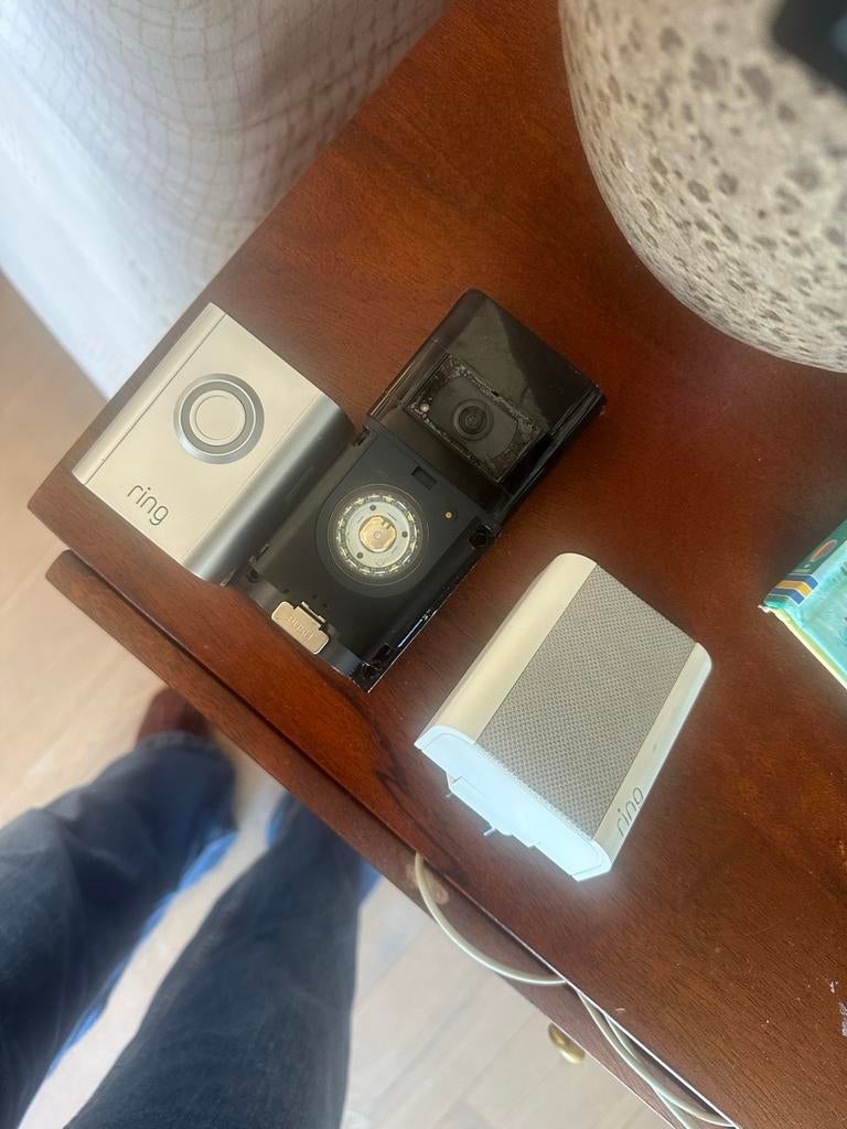 Ring Video Deurbel 4 Plus met Chime Speaker, Ophalen of Verzenden, Compleet systeem, Draadloos, Beweging