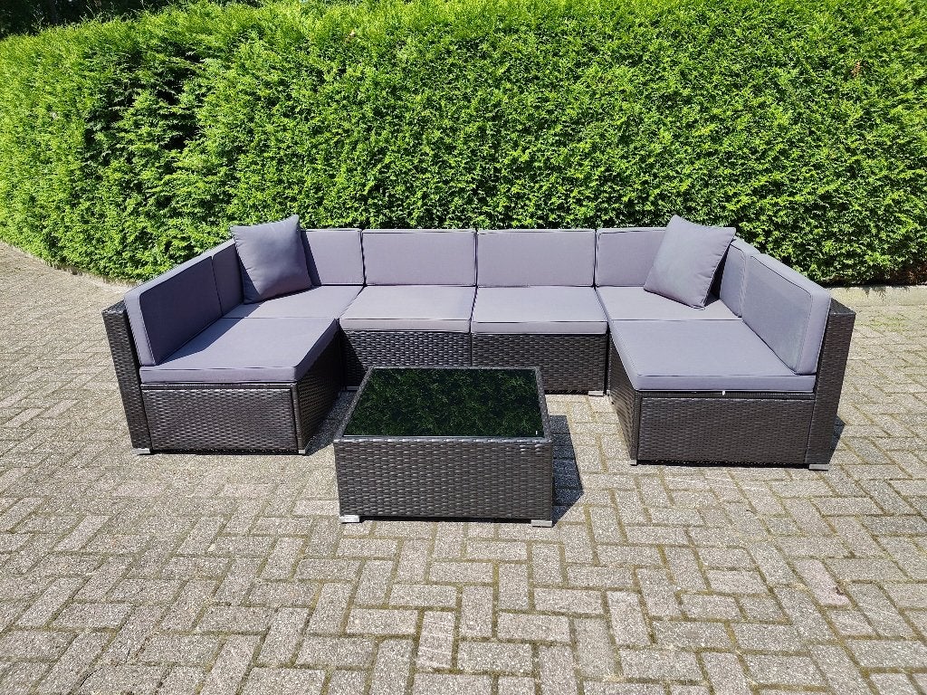 Sunny Multifunctionele Loungeset, Tuin en Terras, Tuinsets en Loungesets, Ophalen, 6 zitplaatsen, Bank, Nieuw