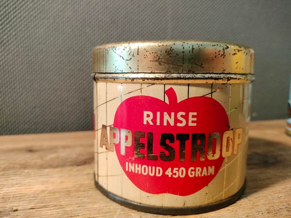 Vintage VÉGÉ Rinse Appelstroop Blikje., Ophalen of Verzenden
