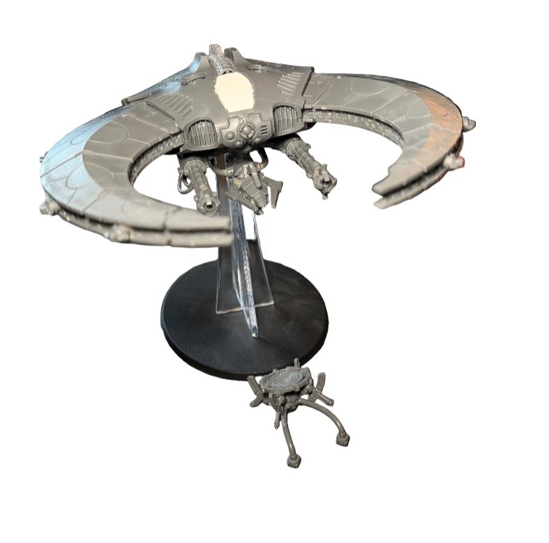 Warhammer 40K Necron Doom Scythe Night Scythe, ., Warhammer, Ophalen of Verzenden, Zo goed als nieuw