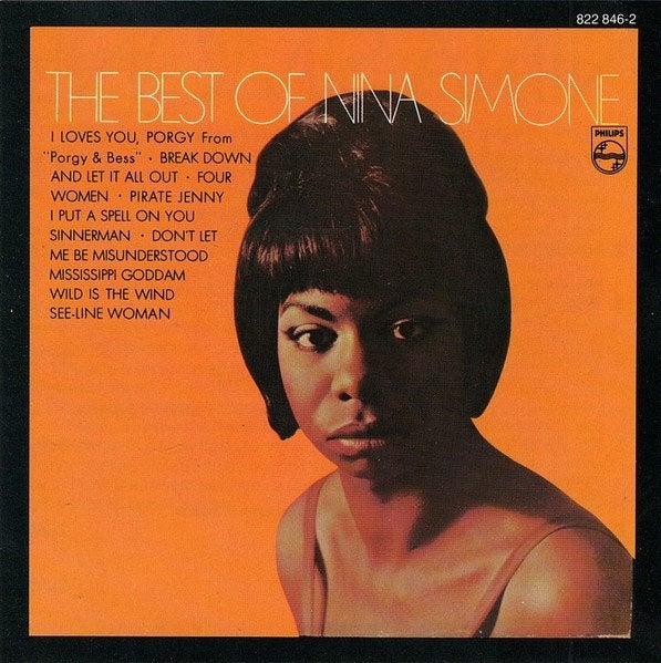 Nina simone – the best of nina simone cd 822 846-2 silver di, Verzenden, 1980 tot heden, Zo goed als nieuw, Jazz