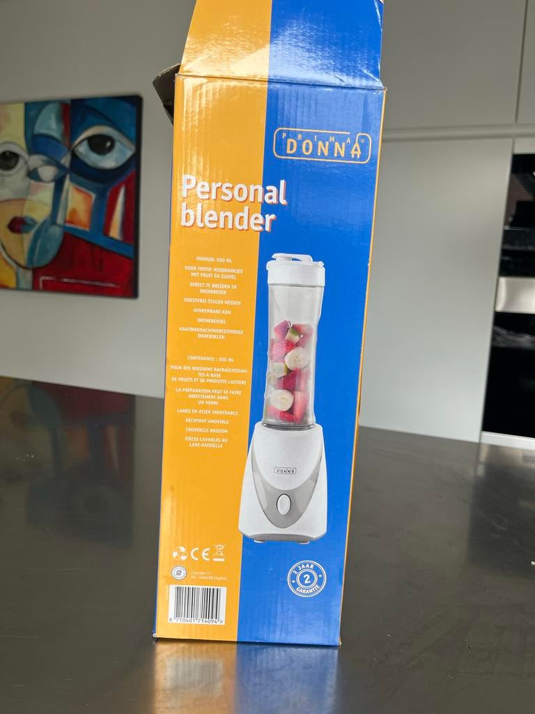 Donna Personal Blender, Ophalen of Verzenden, Nieuw, Blender to go
