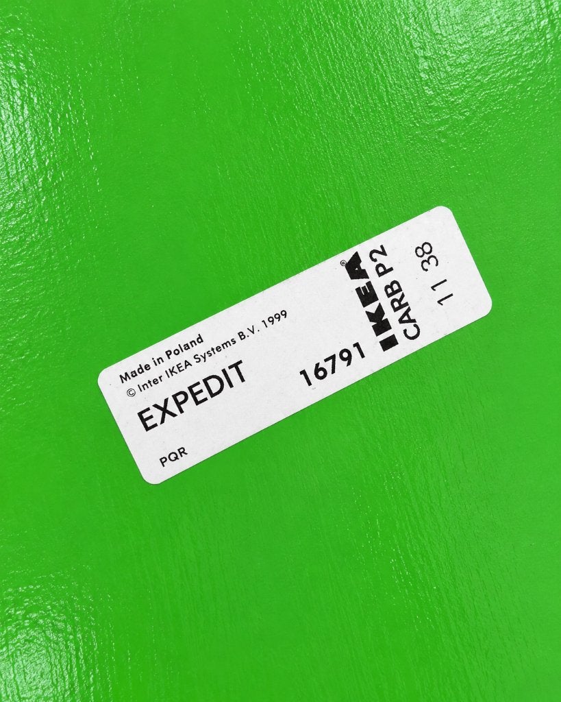 IKEA EXPEDITKALLAX Kastinzet met Deur – Groen, ., Ophalen of Verzenden, Zo goed als nieuw, .