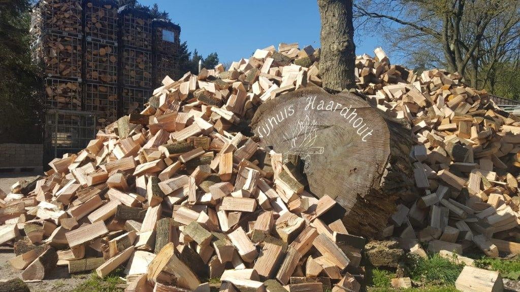 Diverse soorten gekloofd haardhout , oven gedroogd mogelijk, Tuin en Terras, Haardhout, Blokken, 6 m³ of meer, Ophalen