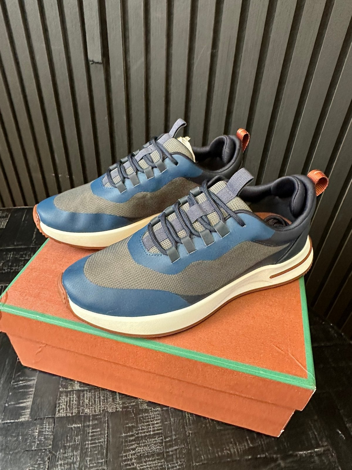 Loro Piana Weekend Walk - Blauw - Maten 39-46 Nieuw, Ophalen of Verzenden, Blauw, Sneakers of Gympen