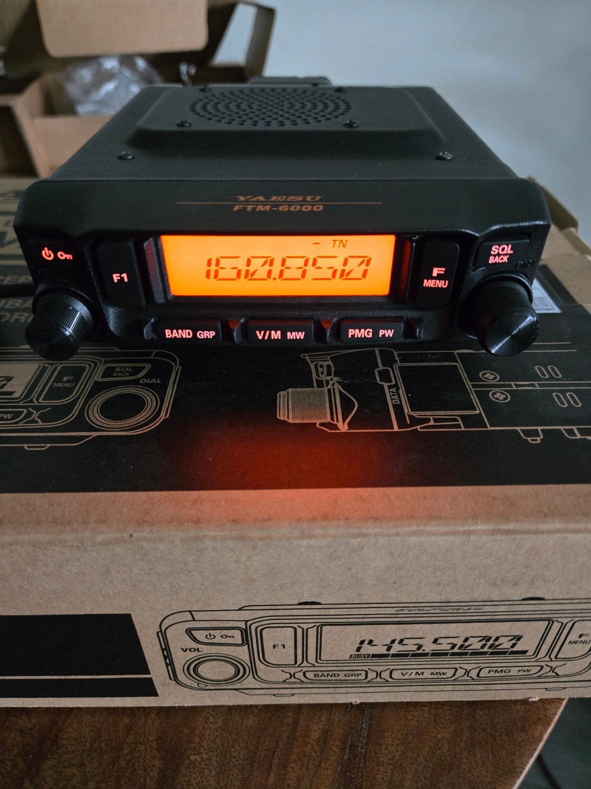 als nieuw Yaesu FTM-6000 tranceiver en breedband ontvanger, Ophalen, Zo goed als nieuw, Zender en Ontvanger