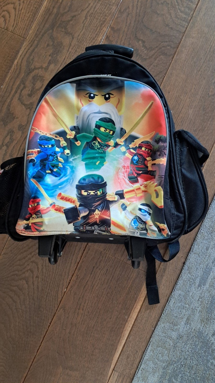 LEGO Ninjago rugzak op wieltjes, zwart, Ophalen of Verzenden, Gebruikt, Zwart, Overige merken