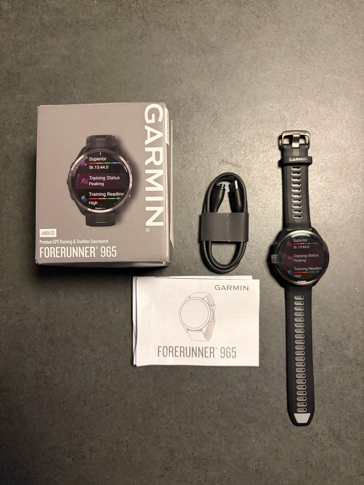 Foto 2 van Garmin Forerunner 965 GPS Hardloop & Triatlon Smartwatch