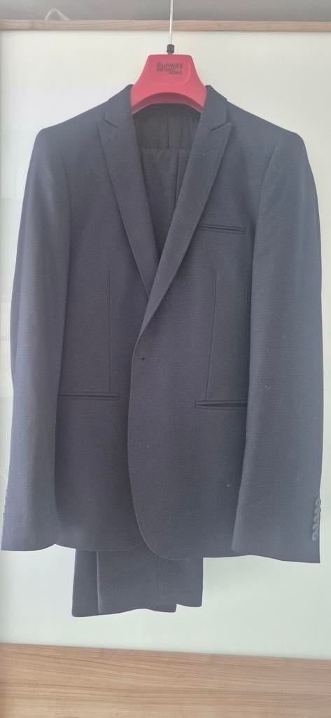 Mooi galapak,  slim fit mt 48 donkerblauw, Ophalen of Verzenden, Zo goed als nieuw, Maat 48/50 (M), Blauw