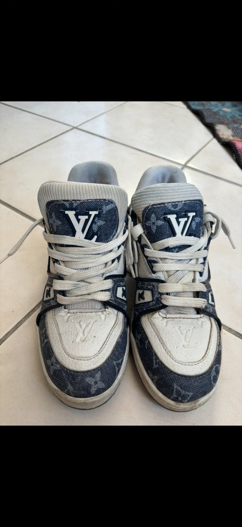 Sneaker (merk: LV), Overige kleuren, Ophalen of Verzenden, Sneakers of Gympen, Gedragen