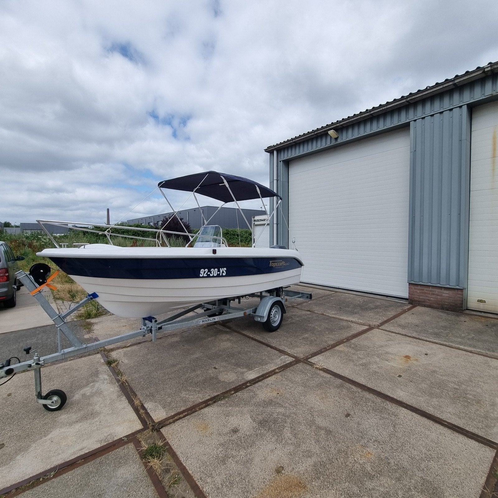 Complete Topcraft Millennium 440 Edition met trailer en moto, Ophalen of Verzenden