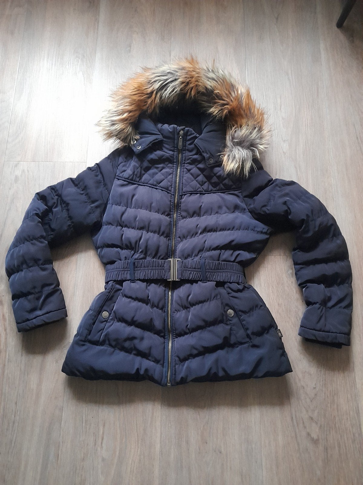 winterjas cars maat S, Ophalen, Zo goed als nieuw, Zwart