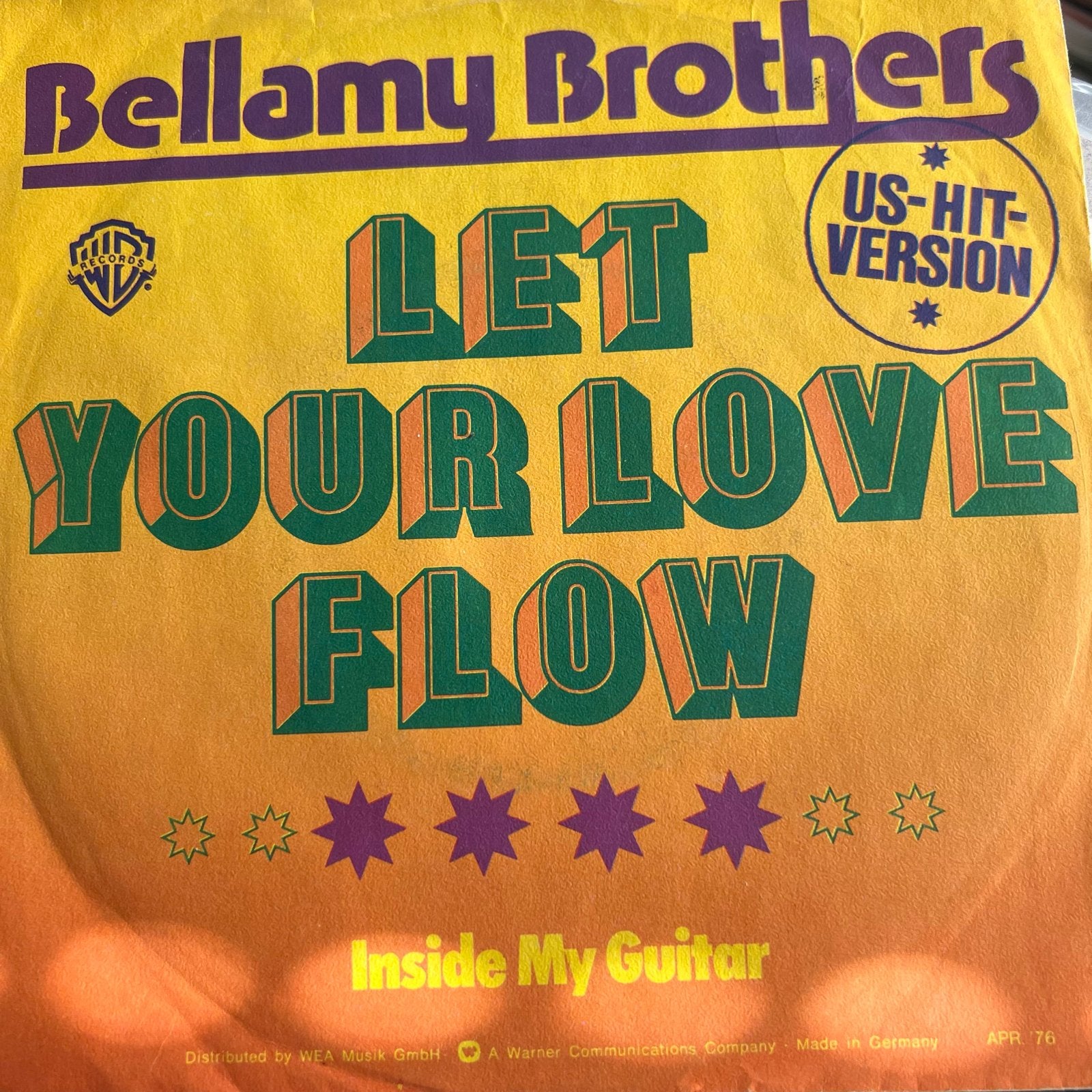 Bellamy Brothers - Let Your Love Flow, Ophalen of Verzenden, Gebruikt, 7 inch, Country en Western