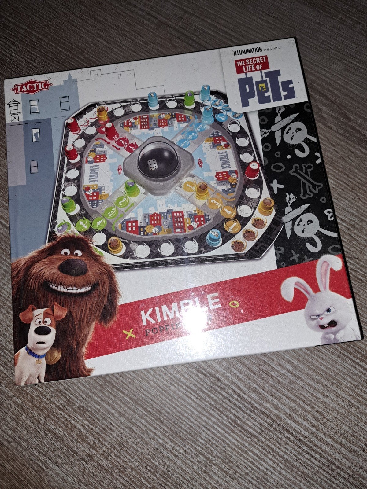 The Secret Life of Pets Kimble Bordspel - Nieuw, Hobby en Vrije tijd, Gezelschapsspellen | Bordspellen, Ophalen of Verzenden, Nieuw