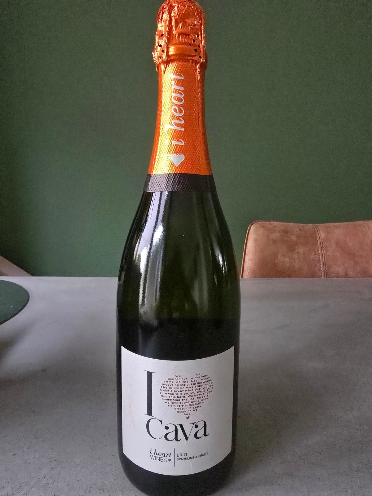 I Heart Cava Brut - Spaanse Mousserende Wijn, Spanje, Overige typen, Nieuw, Ophalen of Verzenden