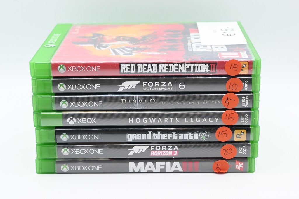 Xbox One Games Bundel: Red Dead, Forza, Diablo, Hogwarts,GTA