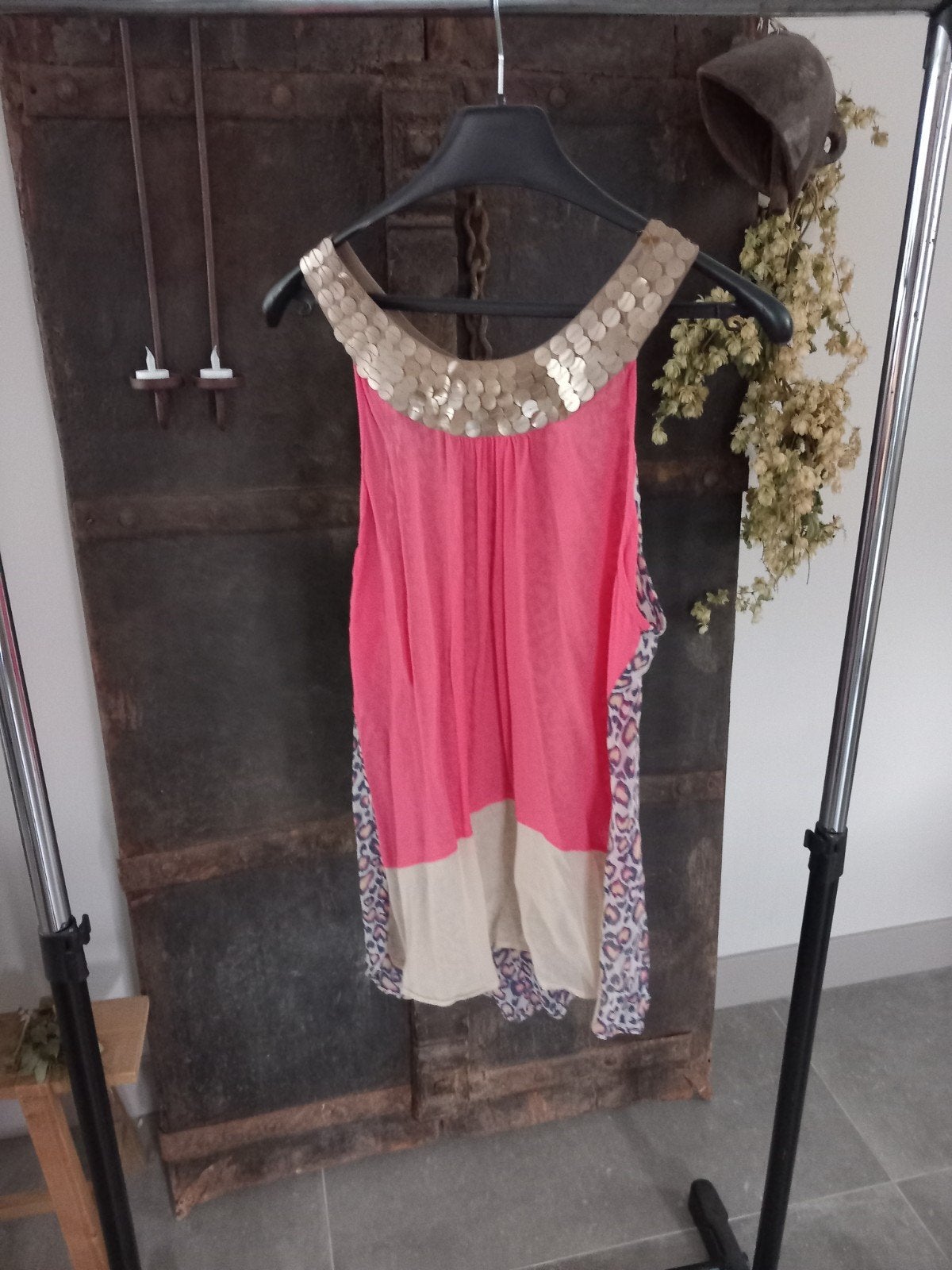Zomers tuniek,maat xl., Ophalen of Verzenden, Zo goed als nieuw, Carnaval