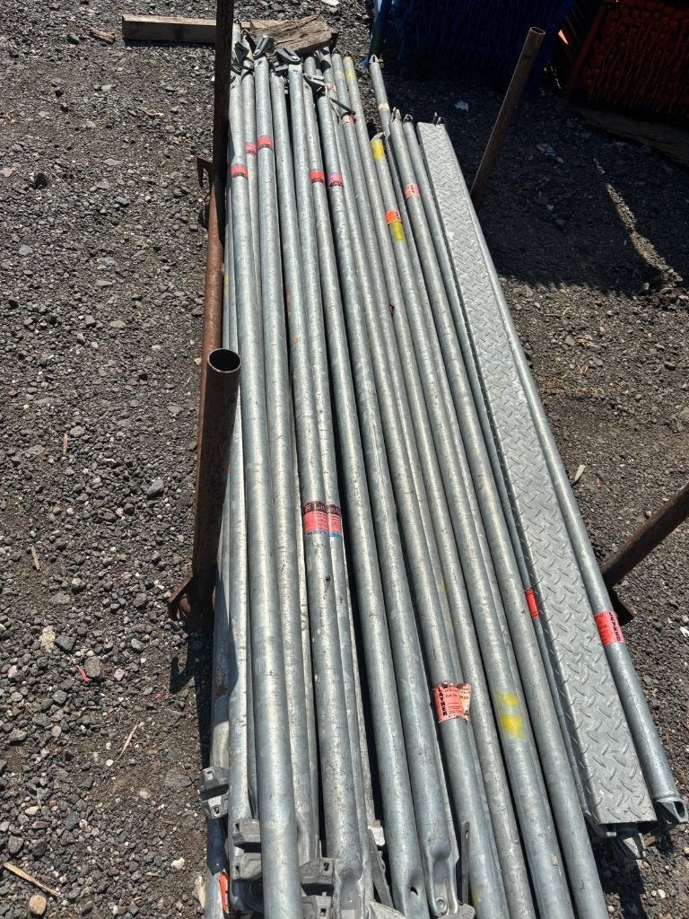 Original Layher Allround Diagonals, Doe-het-zelf en Verbouw, Ophalen of Verzenden, Gebruikt, Gevelsteiger, 2 tot 5 meter